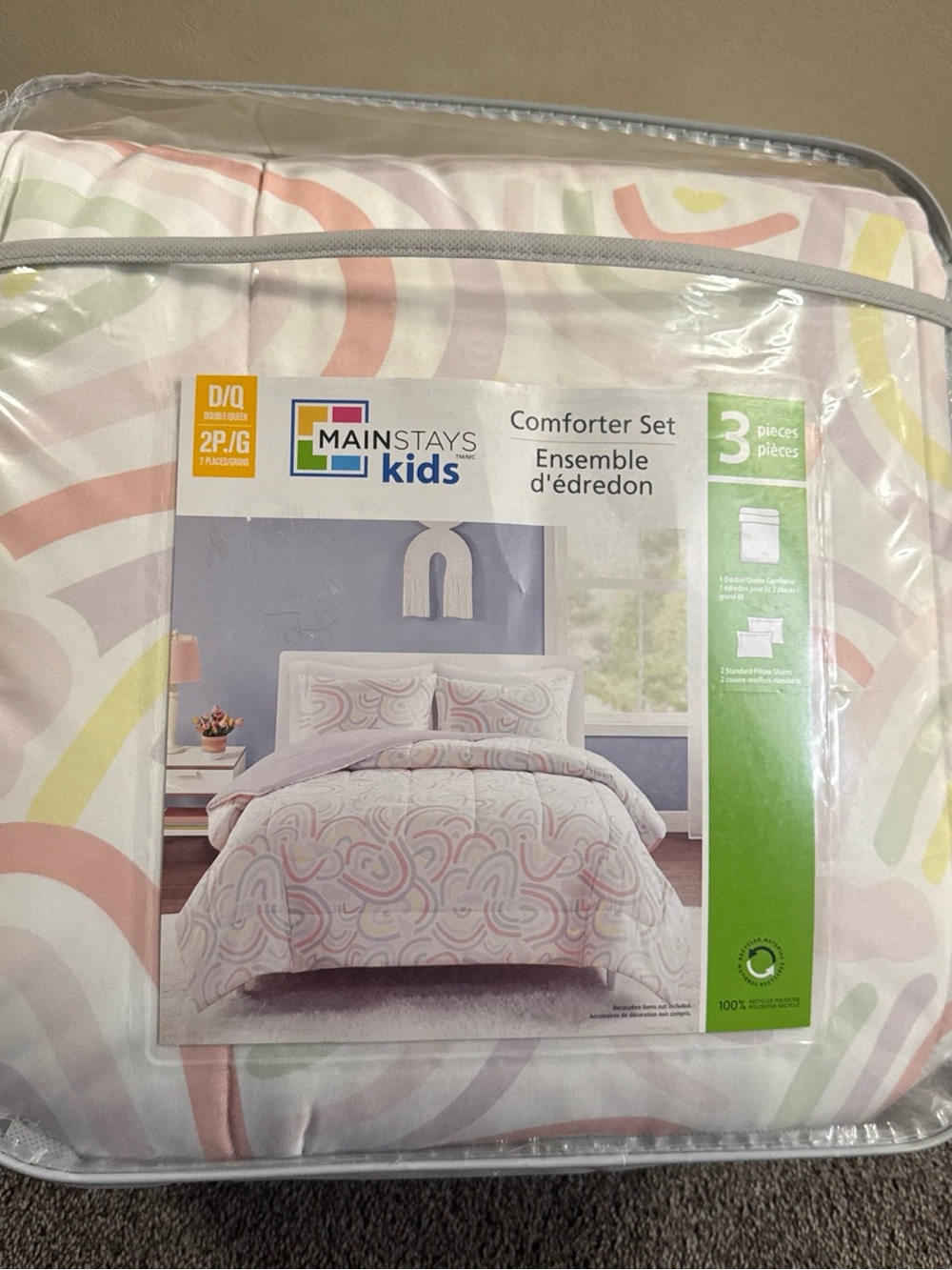 Mainstays Kids Double comforter set * Brand New*
